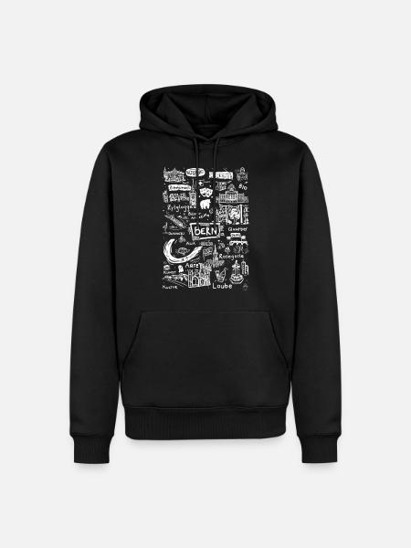 Encounter Bern - Men’s Premium Organic Hoodie - black