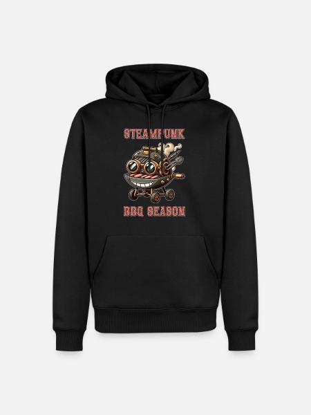 Steampunk BBQ Season 1 - Men’s Premium Organic Hoodie - black