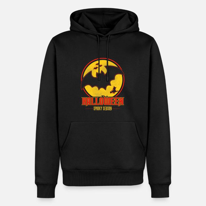 Halloween - Männer Premium Bio Hoodie - Schwarz