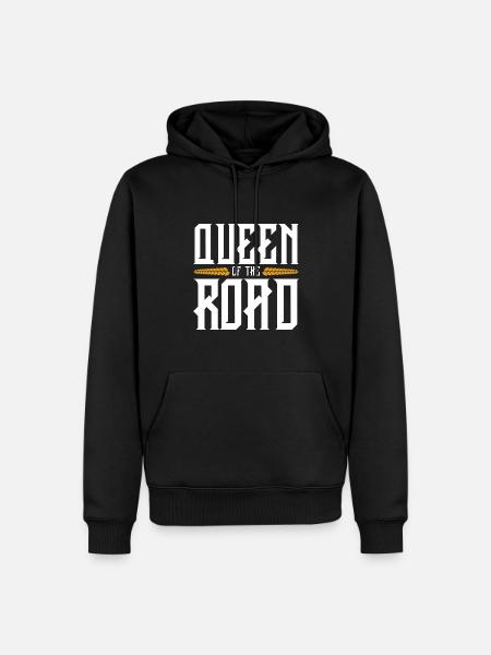 Trucker Queen - Men’s Premium Organic Hoodie - black