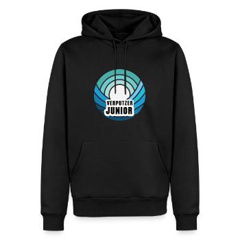 Verputzer Junior Nachfolger Sohn Kind Junge - Männer Premium Bio Hoodie - Schwarz - Vorne - Nico (187cm)
