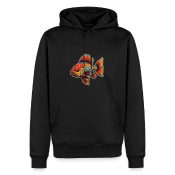 Fabelhafter Flossenzauber - Männer Premium Bio Hoodie - Schwarz - Vorne - Nico (187cm)