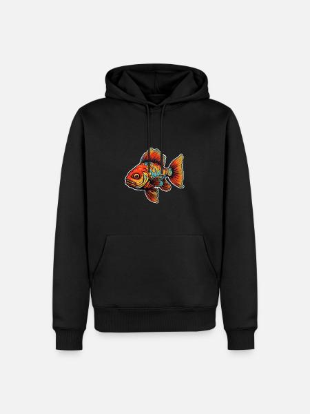Fabelhafter Flossenzauber - Männer Premium Bio Hoodie - Schwarz