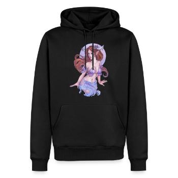 Coole Manga Elfe Geschenkidee für Mangafans - Männer Premium Bio Hoodie - Schwarz - Vorne - Nico (187cm)
