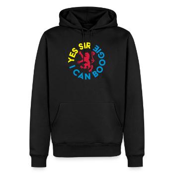 Yes Sir, I Can Boogie - Scotland - Men’s Premium Organic Hoodie - black - Front - Nico (187cm)