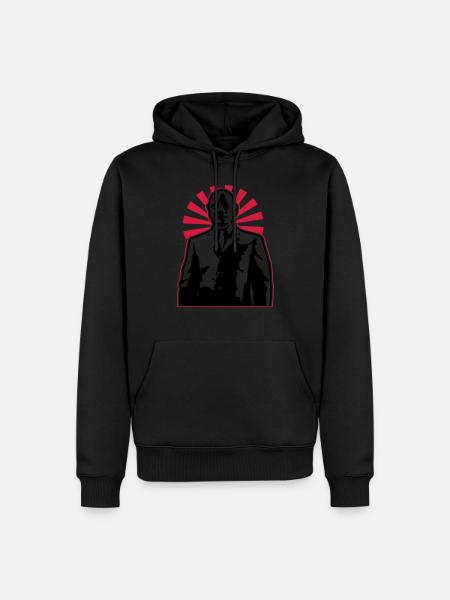 fantomas - Sweat à capuche Premium bio Homme - noir