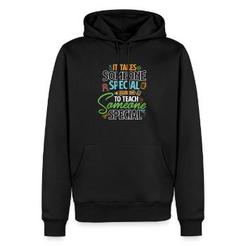 Special Education Teacher Sped Teacher Inclusion - Männer Premium Bio Hoodie - Schwarz - Vorne - Nico (187cm)