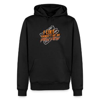 Droits des armes à feu Amateur d’armes à feu 2e amendement Cadeau de propriétaire d’arme à feu - Sweat à capuche Premium bio Homme - noir - Devant - Nico (187cm)