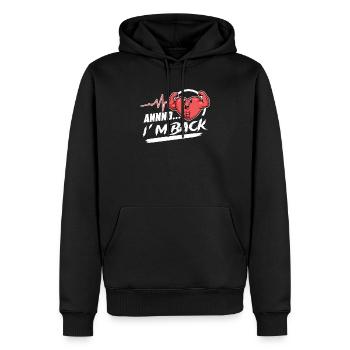Heart Attack Open Heart Surgery Heart Surgery Gift - Männer Premium Bio Hoodie - Schwarz - Vorne - Nico (187cm)