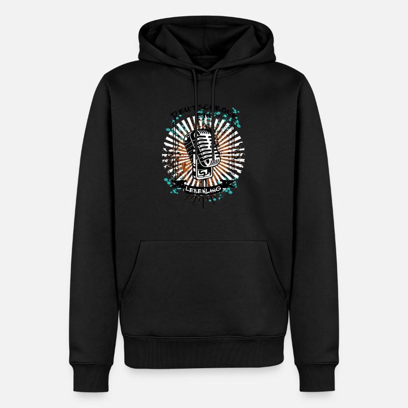 Slice6 - Männer Premium Bio Hoodie - Schwarz