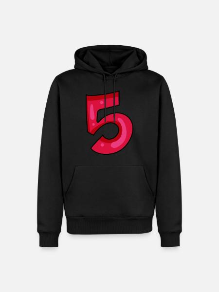 5 - Men’s Premium Organic Hoodie - black