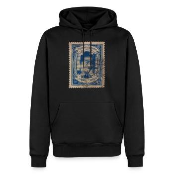 Estampa: Alberto Castillo - Sweat à capuche Premium bio Homme - noir - Devant - Nico (187cm)