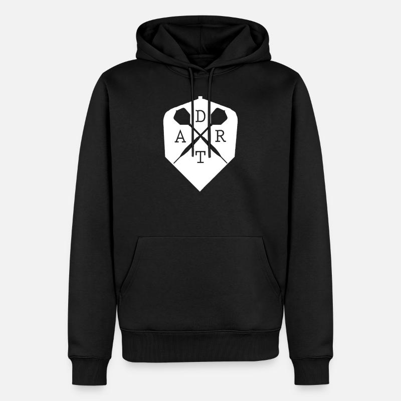 Cadeau de dards - Sweat à capuche Premium bio Homme - noir
