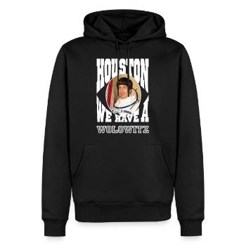 The Big Bang Theory Nous Avons un Wolowitz - Sweat à capuche Premium bio Homme - noir - Devant - Nico (187cm)