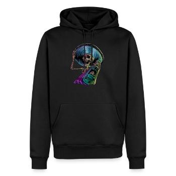Mexikanisches Skelett Latein Latinos Cholos Mexiko Geschenk - Männer Premium Bio Hoodie - Schwarz - Vorne - Nico (187cm)