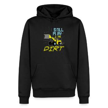 Bagger Power Shovel Kleinkind Digger Boys Geschenk - Männer Premium Bio Hoodie - Schwarz - Vorne - Nico (187cm)