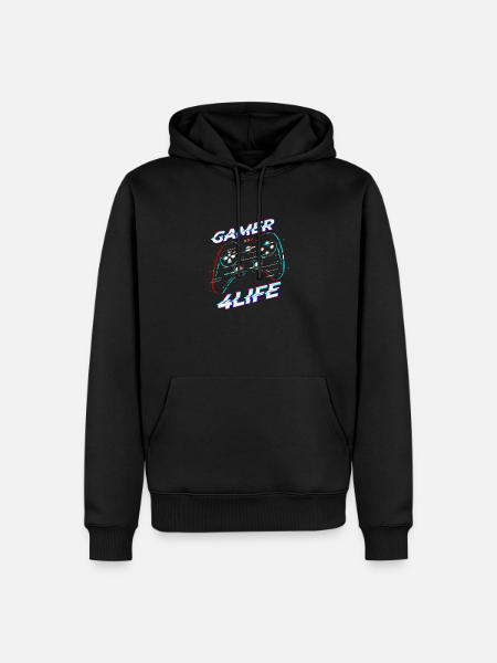 Gamble for life - Men’s Premium Organic Hoodie - black