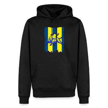 Kanarya FB Istanbul kadiköy bogasi - Sweat à capuche Premium bio Homme - noir - Devant - Nico (187cm)