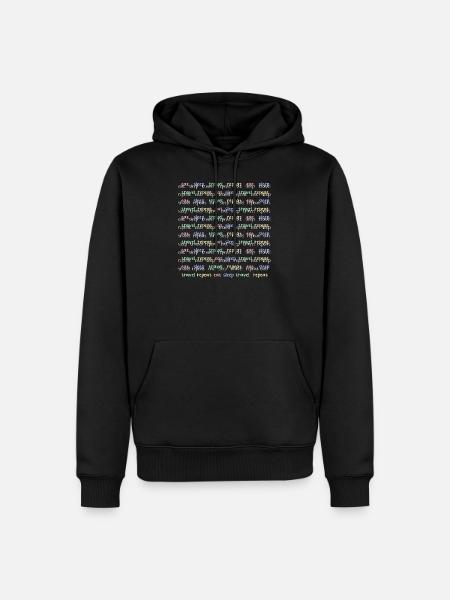 eat, sleep, travel, repeat - Quote - Männer Premium Bio Hoodie - Schwarz