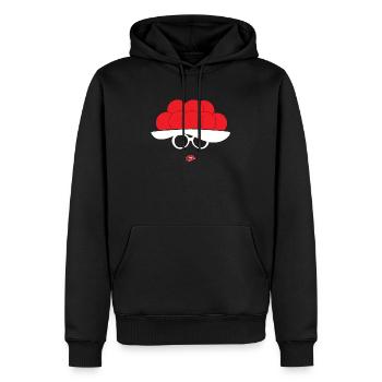 Cadeau de Bollenhut pour fille de la Forêt-Noire - Sweat à capuche Premium bio Homme - noir - Devant - Nico (187cm)