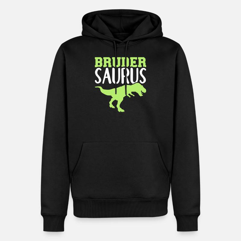 Bruder - Männer Premium Bio Hoodie - Schwarz
