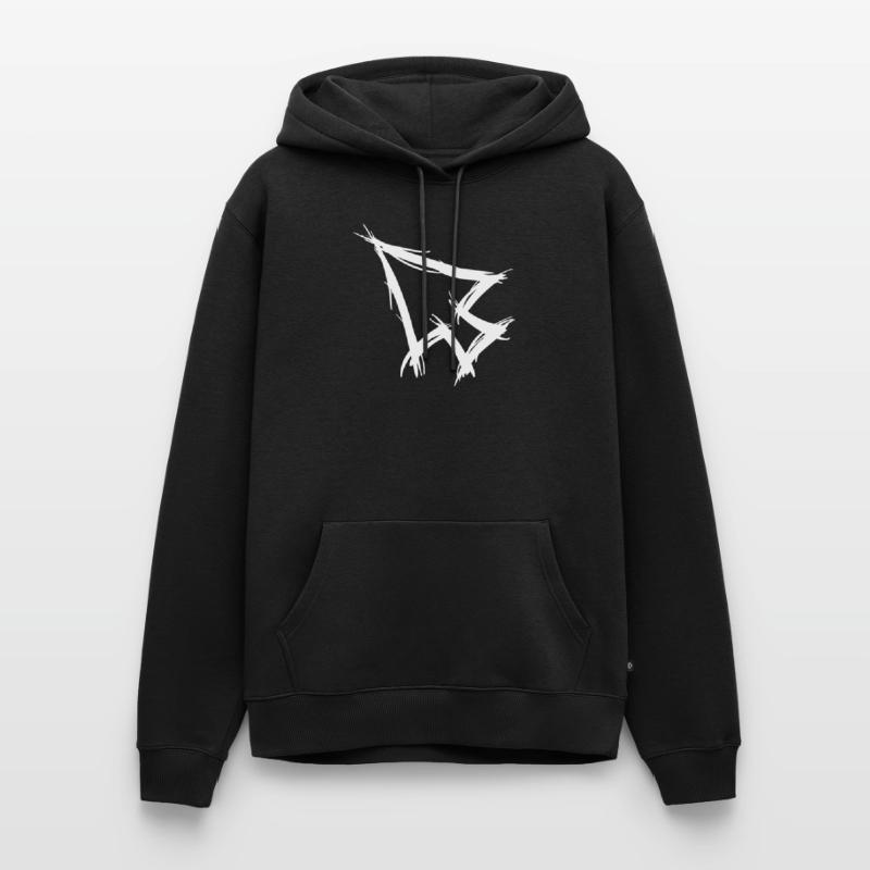 Mouse pointer cursor, arrow, hand drawn. Men’s Premium Organic Hoodie