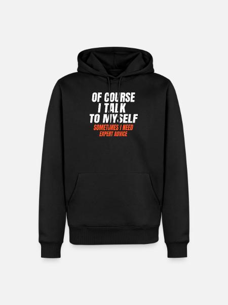 Lustiger Spruch Fun Humor Witzig Männer Geschenk - Ekologisk premiumluvtröja herr - svart