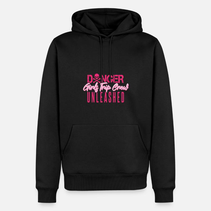 L’équipage de Girls Trip Unleashed - Sweat à capuche Premium bio Homme - noir