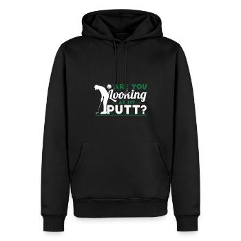 Golfer Humor Golfing Golf Club - Männer Premium Bio Hoodie - Schwarz - Vorne - Nico (187cm)