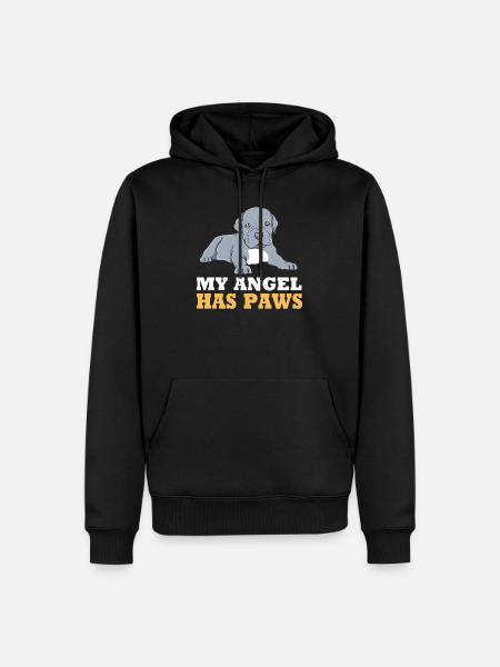 Cane Corso - Männer Premium Bio Hoodie - Schwarz