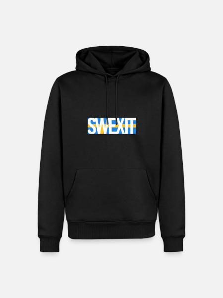 SWEXIT - Men’s Premium Organic Hoodie - black