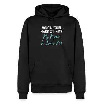 Sarkasmus Humor Lustige Witze Sarkastisch Humorvoll - Männer Premium Bio Hoodie - Schwarz - Vorne - Nico (187cm)