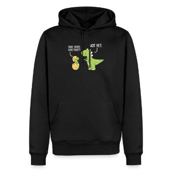 Agnostizismus Atheismus Anti-Religion Agnostischer Teufel - Männer Premium Bio Hoodie - Schwarz - Vorne - Nico (187cm)