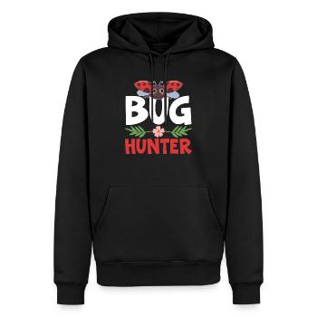 Bug Hunter Entomology Insect Catching Ladybug - Men’s Premium Organic Hoodie - black - Front - Nico (187cm)