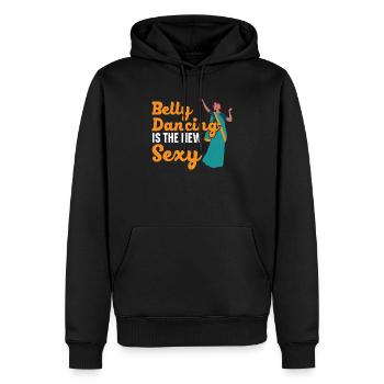 Bauchtanz ist der neue sexy Tanz Bauchtänzerin - Männer Premium Bio Hoodie - Schwarz - Vorne - Nico (187cm)