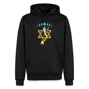 Jews Rosh Hashanah Holiday Jewish New Year - Men’s Premium Organic Hoodie - black - Front - Nico (187cm)