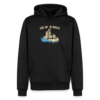 Eat My Bubbles Jet Skiing Wasserscooter Wasserfahrzeug - Männer Premium Bio Hoodie - Schwarz - Vorne - Nico (187cm)
