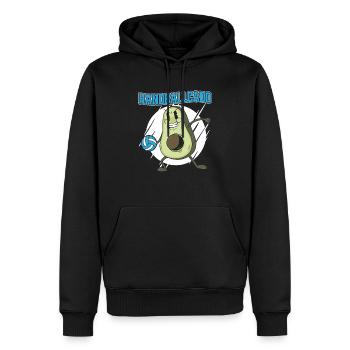 Handballcado Handballspieler Handballer Sport - Männer Premium Bio Hoodie - Schwarz - Vorne - Nico (187cm)