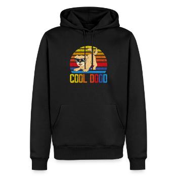 Cool Dood Goldendoodle Doodle Dog Lover Puppy Paw - Sweat à capuche Premium bio Homme - noir - Devant - Nico (187cm)