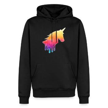 Nu Goth Japanische ästhetische okkulte Hexerei Hexe - Männer Premium Bio Hoodie - Schwarz - Vorne - Nico (187cm)