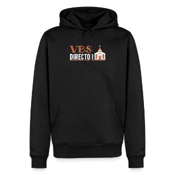 VBS-Direktor Ferienbibelschule Christ - Männer Premium Bio Hoodie - Schwarz - Vorne - Nico (187cm)