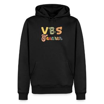 VBS Lehrer Ferien Bibelschule Christ - Männer Premium Bio Hoodie - Schwarz - Vorne - Nico (187cm)