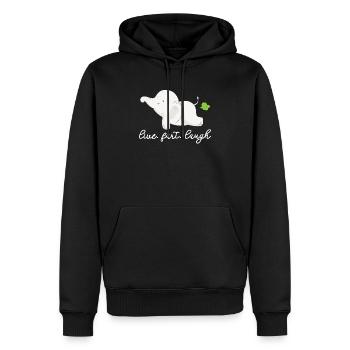 Live Furz Lachen Elefantenliebhaber Tierwelt Tierpfleger - Männer Premium Bio Hoodie - Schwarz - Vorne - Nico (187cm)