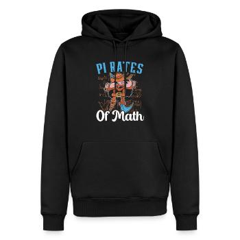 Taux Pi de Math Instructor Math Geek Pi Day - Sweat à capuche Premium bio Homme - noir - Devant - Nico (187cm)