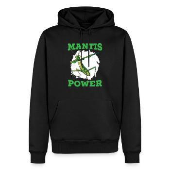 Gottesanbeterin Gottesanbeterin Zukunft Entomologe - Männer Premium Bio Hoodie - Schwarz - Vorne - Nico (187cm)