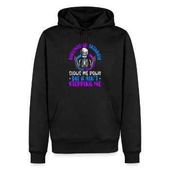Rheumatoide Arthritis Krieger Autoimmunerkrankung - Männer Premium Bio Hoodie - Schwarz - Vorne - Nico (187cm)
