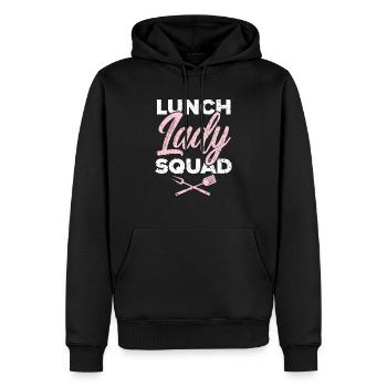 Cafeteria Worker Dinner Lady Cook Lunch Lady Squad - Männer Premium Bio Hoodie - Schwarz - Vorne - Nico (187cm)