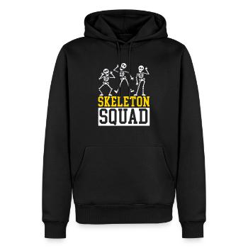 Skeleton Squad Radiology Radiographer Radiologist - Men’s Premium Organic Hoodie - black - Front - Nico (187cm)