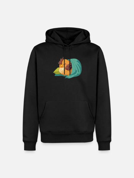 Hühnerzüchter Hühnerflüsterer Nutztier - Männer Premium Bio Hoodie - Schwarz