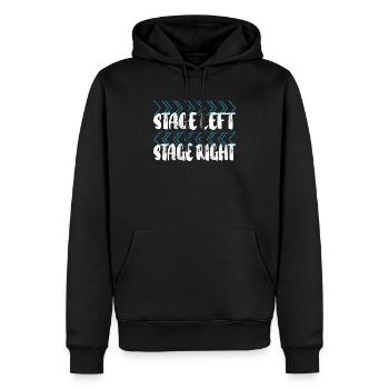 Theaterprobe Darsteller Künstler Schauspielerin Schauspieler - Männer Premium Bio Hoodie - Schwarz - Vorne - Nico (187cm)